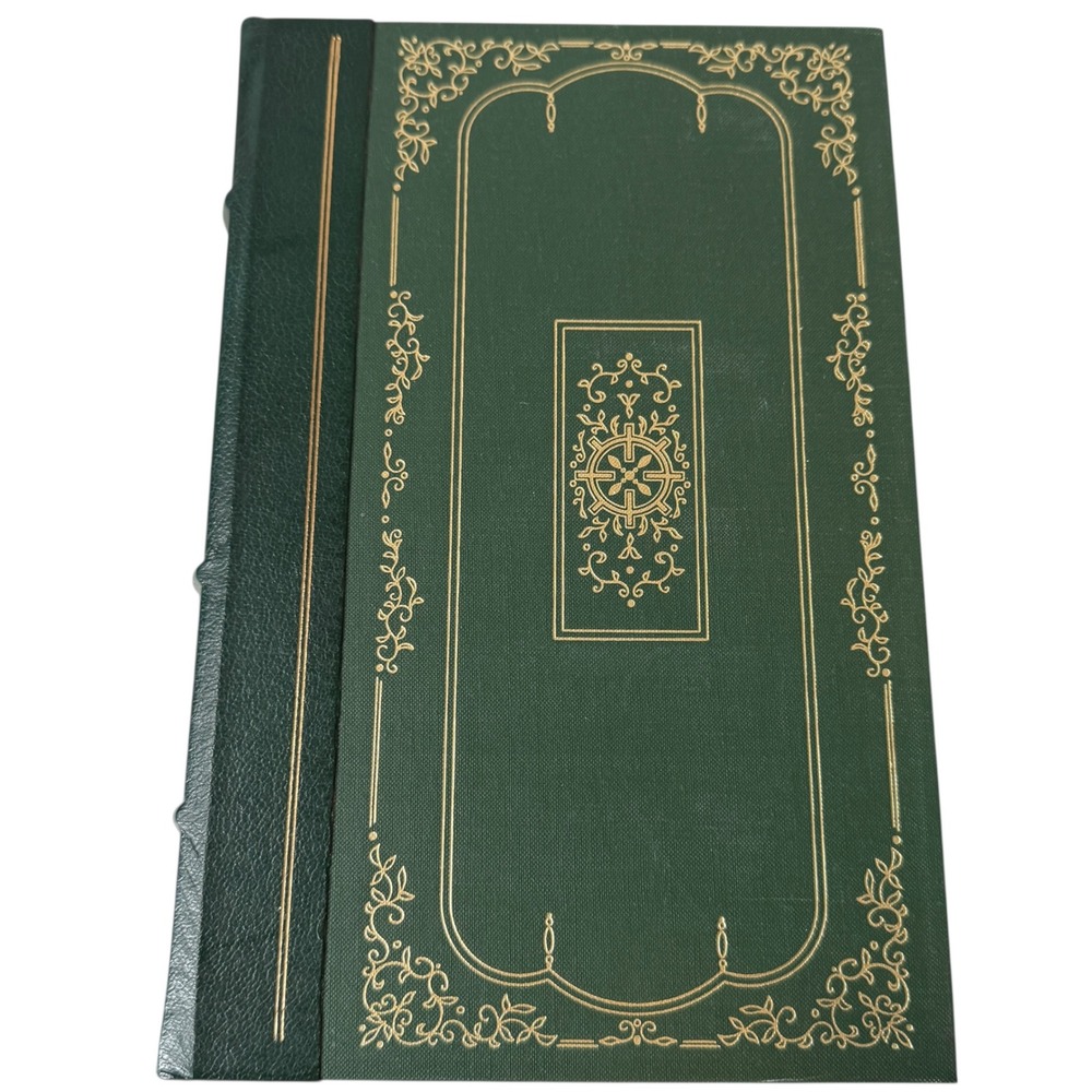 VTG George Eliot The‎ Mill on the Floss Franklin Library 1981 Green Leather Book
